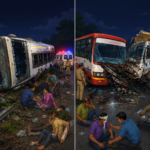 Woman killed, 20 injured in two separate road accidents in UP