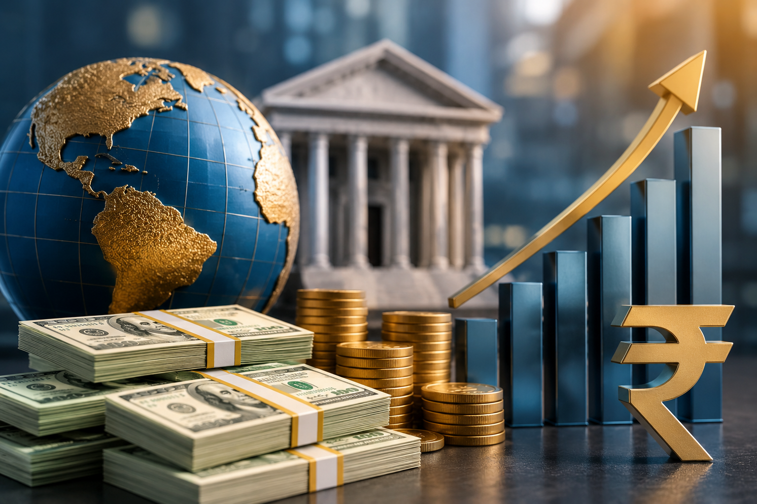 RBI headquarters as new measures aim to boost forex inflows, banking liquidity and support the Indian rupee.