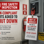 Fire safety inspection: Non-compliant units asked to shut down