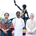 Jharkhand CM Hemant Soren, Governor Santosh Gangwar Pay Rich Tributes to Birsa Munda in Ranchi