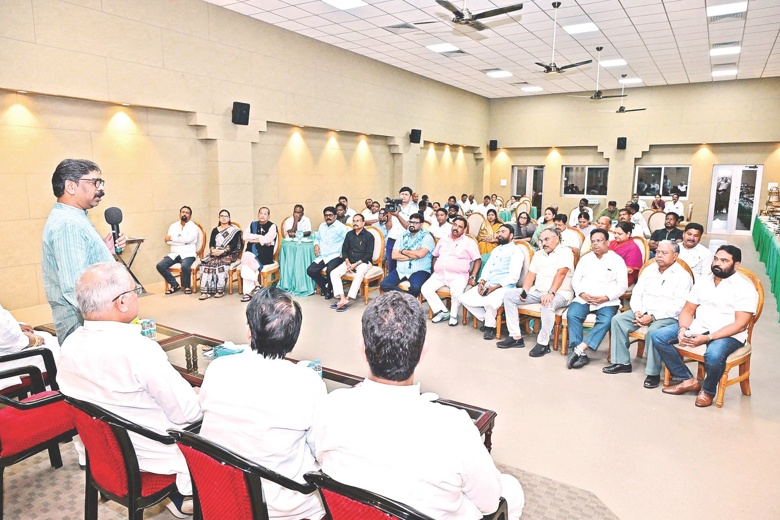 INDIA bloc candidates to file nomination papers today
