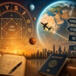 Which Planetary Positions Indicate Foreign Travel and Settlement in Astrology?