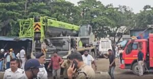 Dozens Feared Trapped as Roof of Under-Construction Warehouse Collapses in Taratala