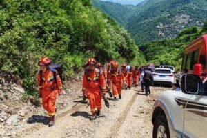 21 who died in landslide in northwest China were forestry workers