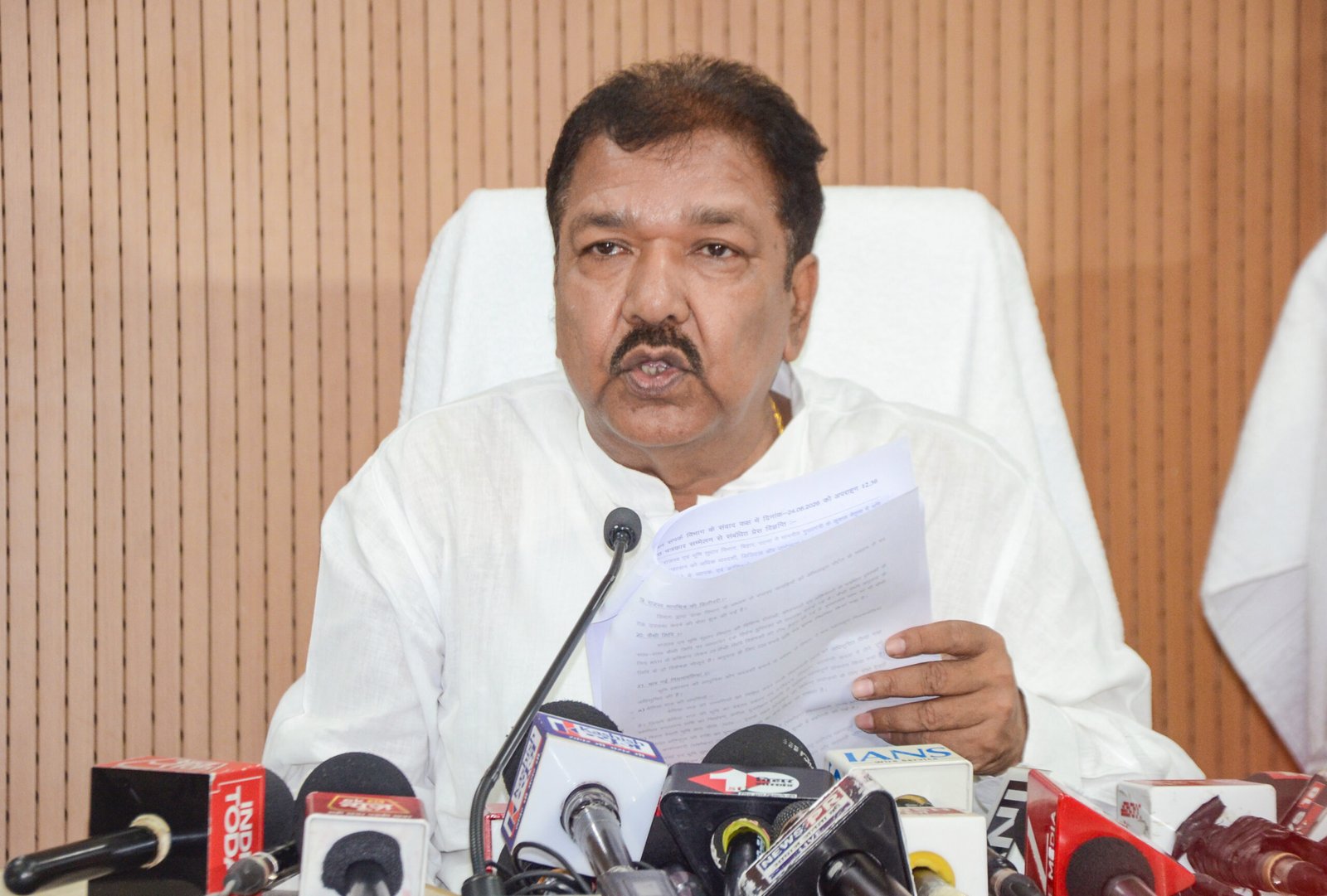 NDA leaders discussing the proposed anti-paper leak bill aimed at curbing examination malpractices and protecting students' futures in India.