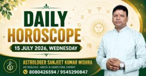 Daily Horoscope July 15, 2026: Luck For Cancer, Financial Gains For Aries