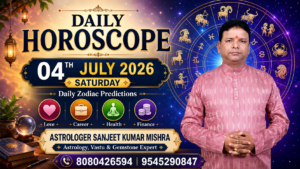 Daily Horoscope July 4 2026: Check Astrological Predictions for Aries, Leo, Scorpio and Other Zodiac Signs