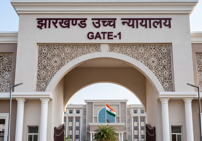 Jharkhand High Court building facade representing judicial justice and legal acquittal in India.