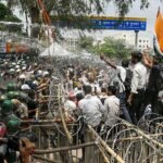 Massive student march in Ranchi reaches Assembly gate no 1