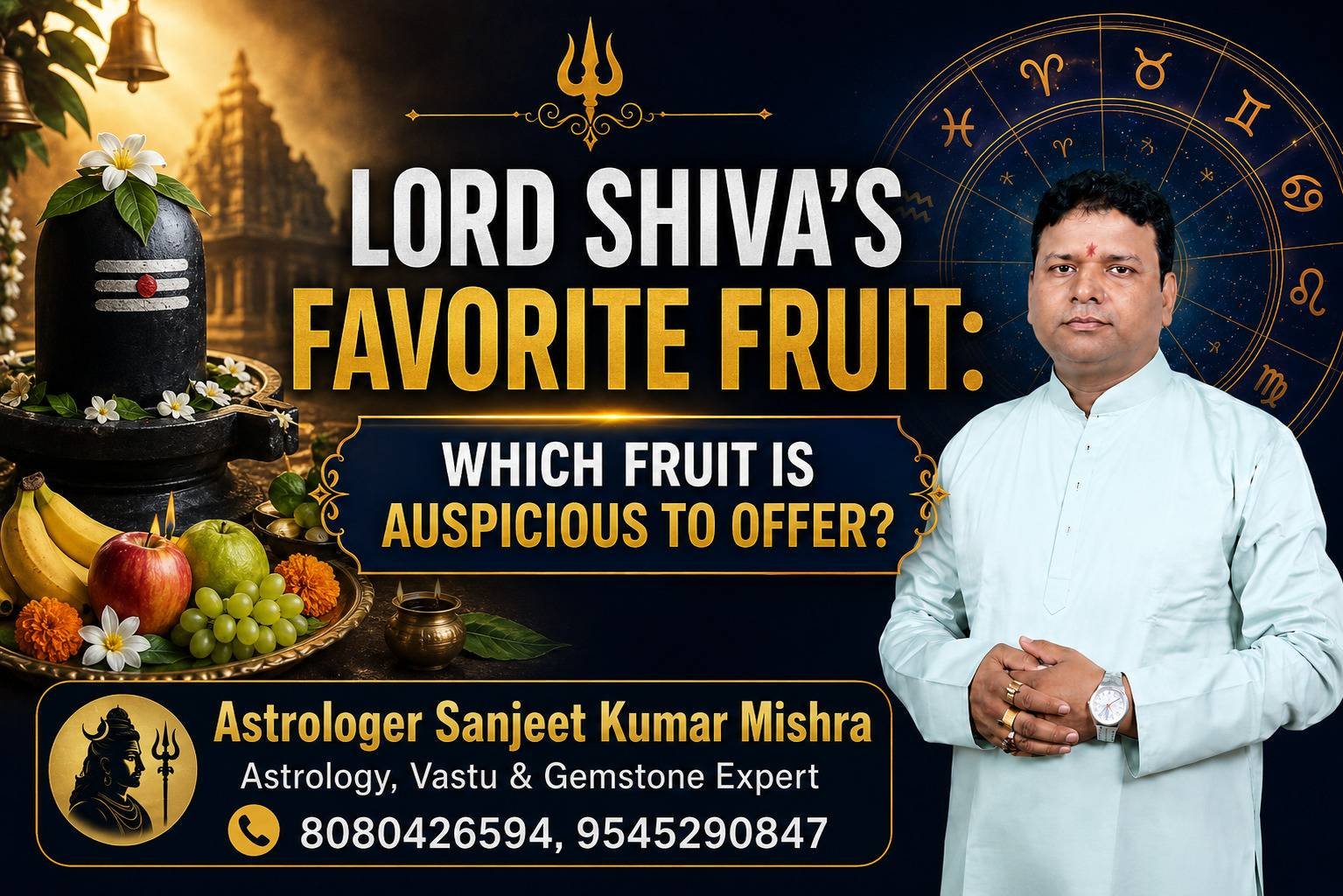 Lord Shiva's favorite fruit for Sawan Puja and Shiv worship