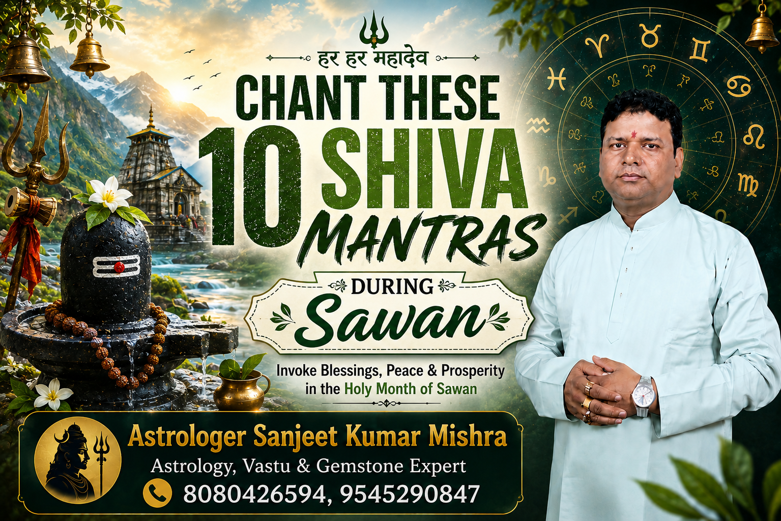 10 Shiva mantras to chant during Sawan 2026