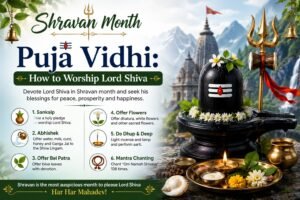 Shravan Shiva Puja Vidhi : How to Worship Lord Shiva the Right Way