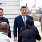 Chinese President Xi Jinping Lands in New Delhi for BRICS Summit