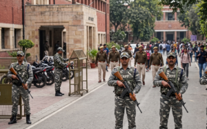 More Than 2,000 Security Personnel Deployed Across Delhi University Ahead of DUSU Elections