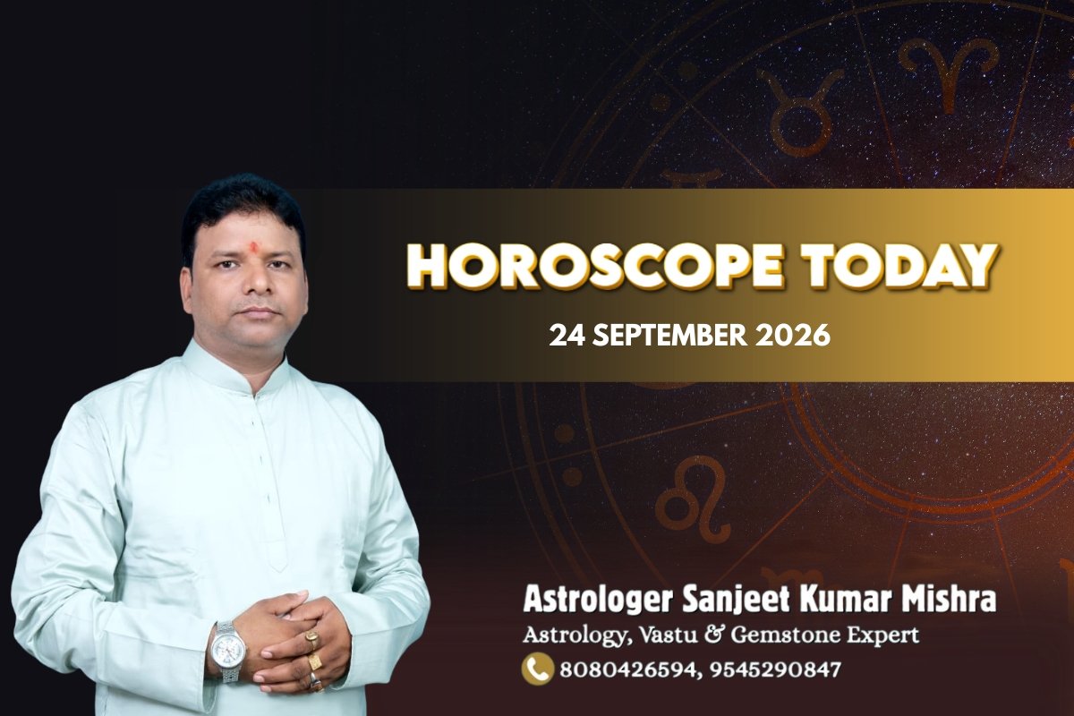 Horoscope Today September 24 2026 with all 12 zodiac signs