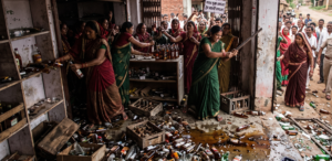 Sagar Hooch Tragedy: Protesters Smash ₹25-Lakh Liquor Stock, Demand Justice for 16 Dead