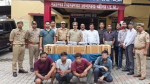 UP STF Intercepts Fleet Smuggling Rs 3-Crore Banned Syrup into Banda; 4 Jailed