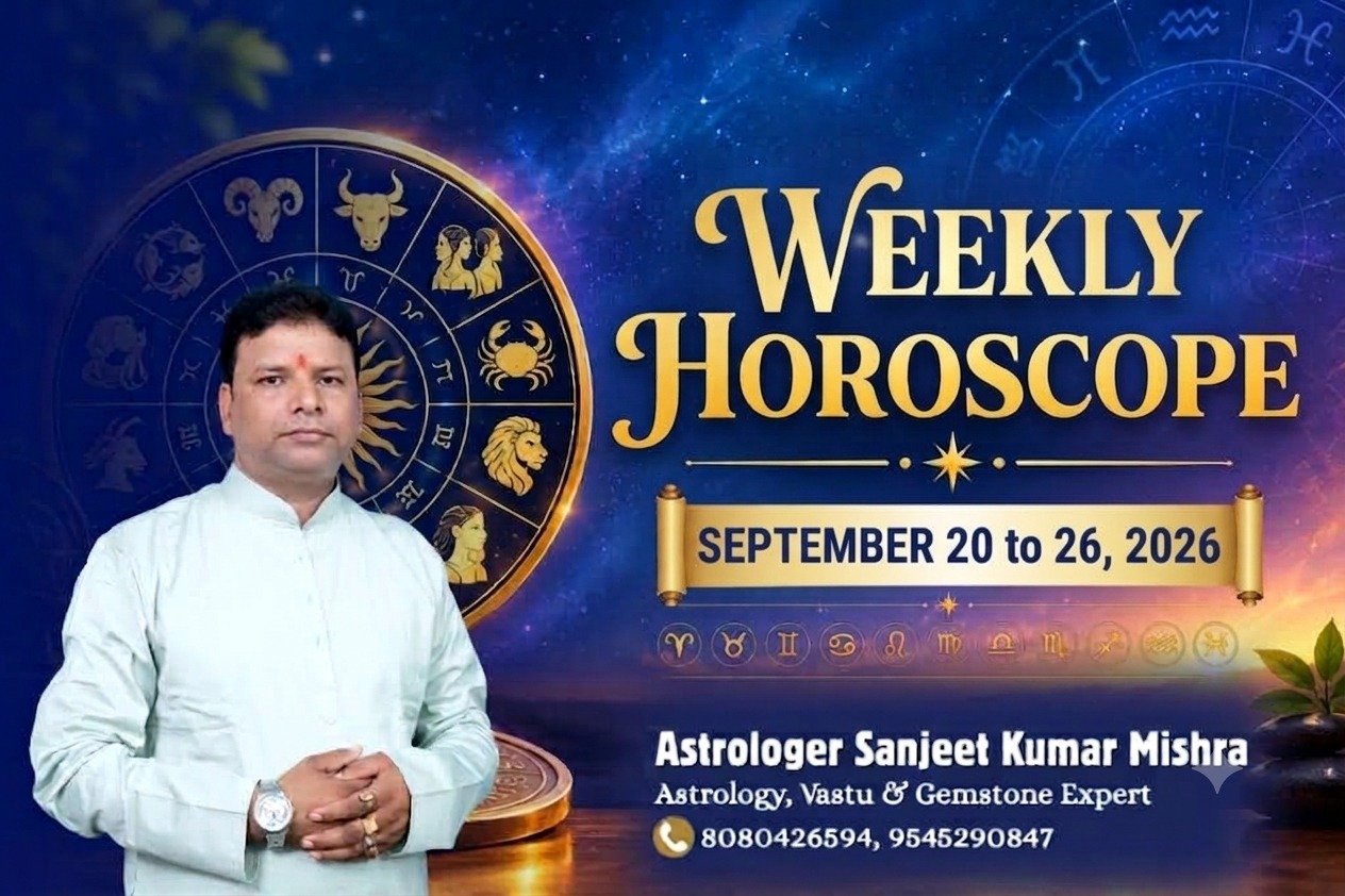 Weekly horoscope for September 20 to 26 2026 for all 12 zodiac signs