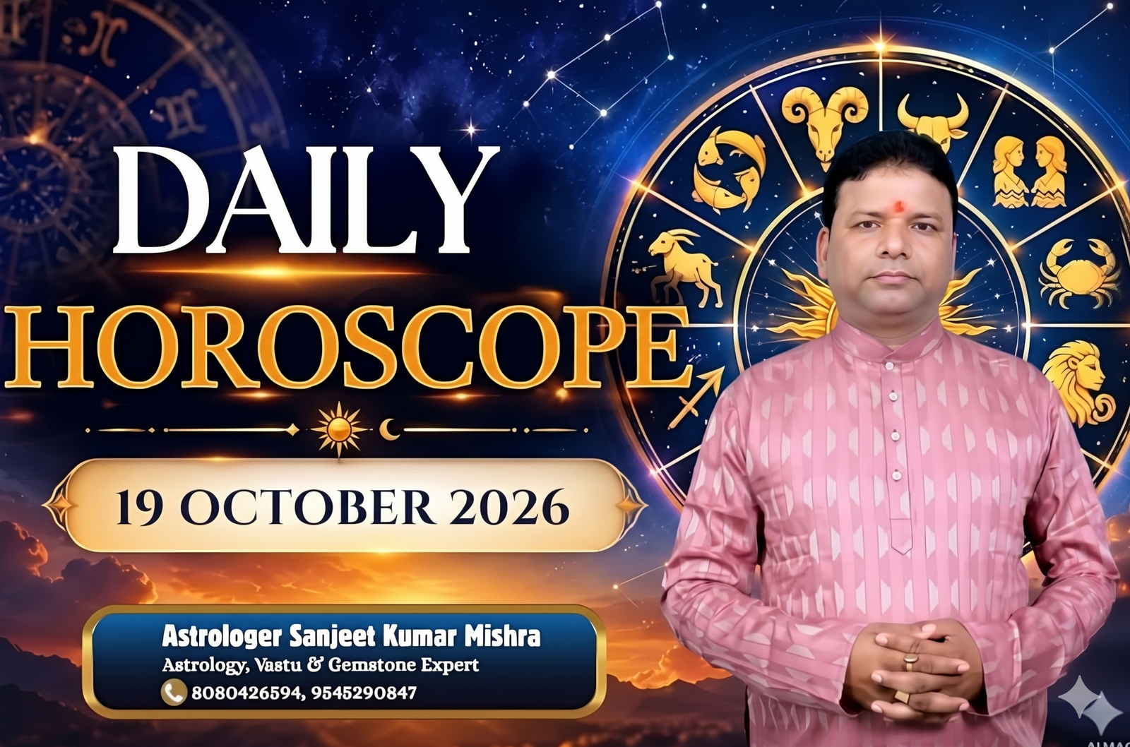 Horoscope 19th Oct 2026