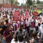 INDIA Bloc MPs March to ECI Headquarters Demanding CEC Gyanesh Kumar’s Resignation