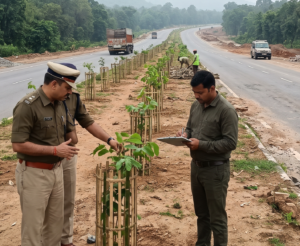 NHAI, Forest Department asked to ensure proper plantation along NH-33