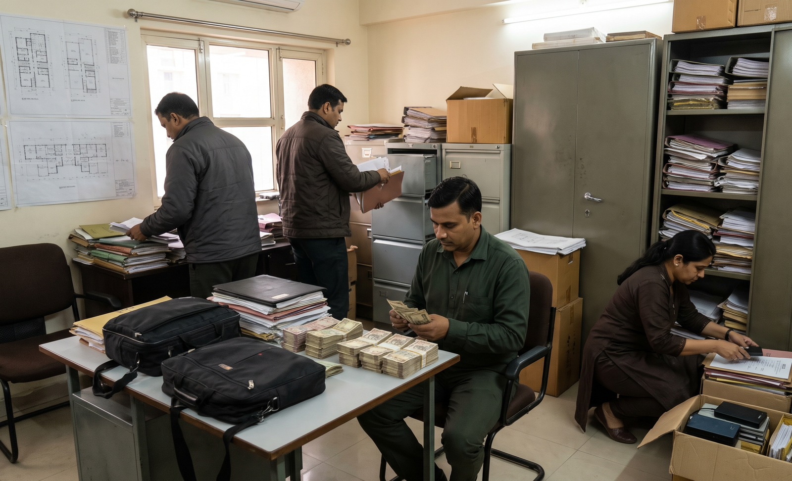 ED raids Nagpur builder Shashank Pandey under PMLA, seizing Rs 1.95 crore cash and freezing bank accounts